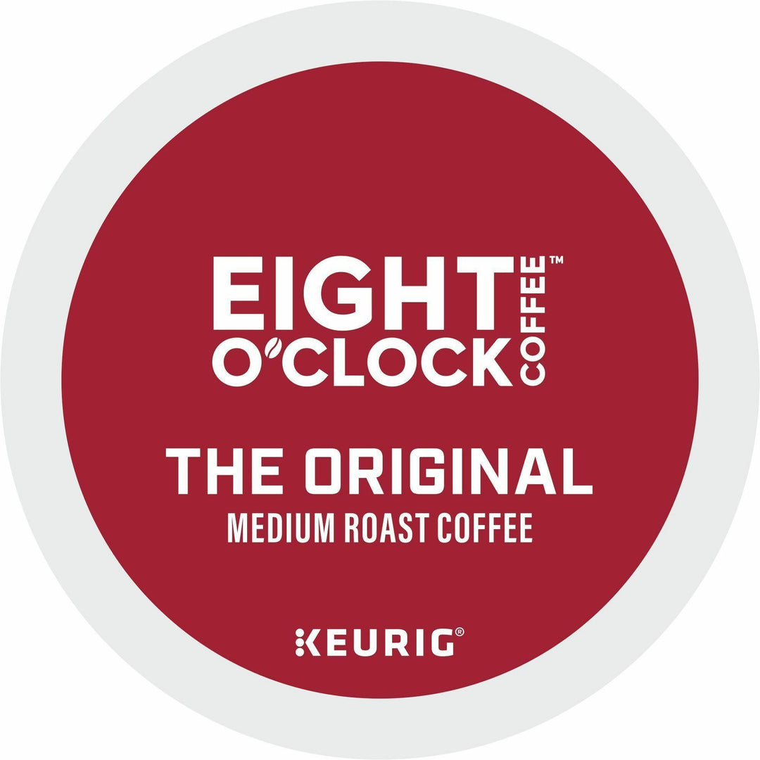 Image of Eight O'Clock® 0657 Original Coffee, Compatible with Keurig Brewer, Medium, K-Cup, Original, Arabica, 24 / Box