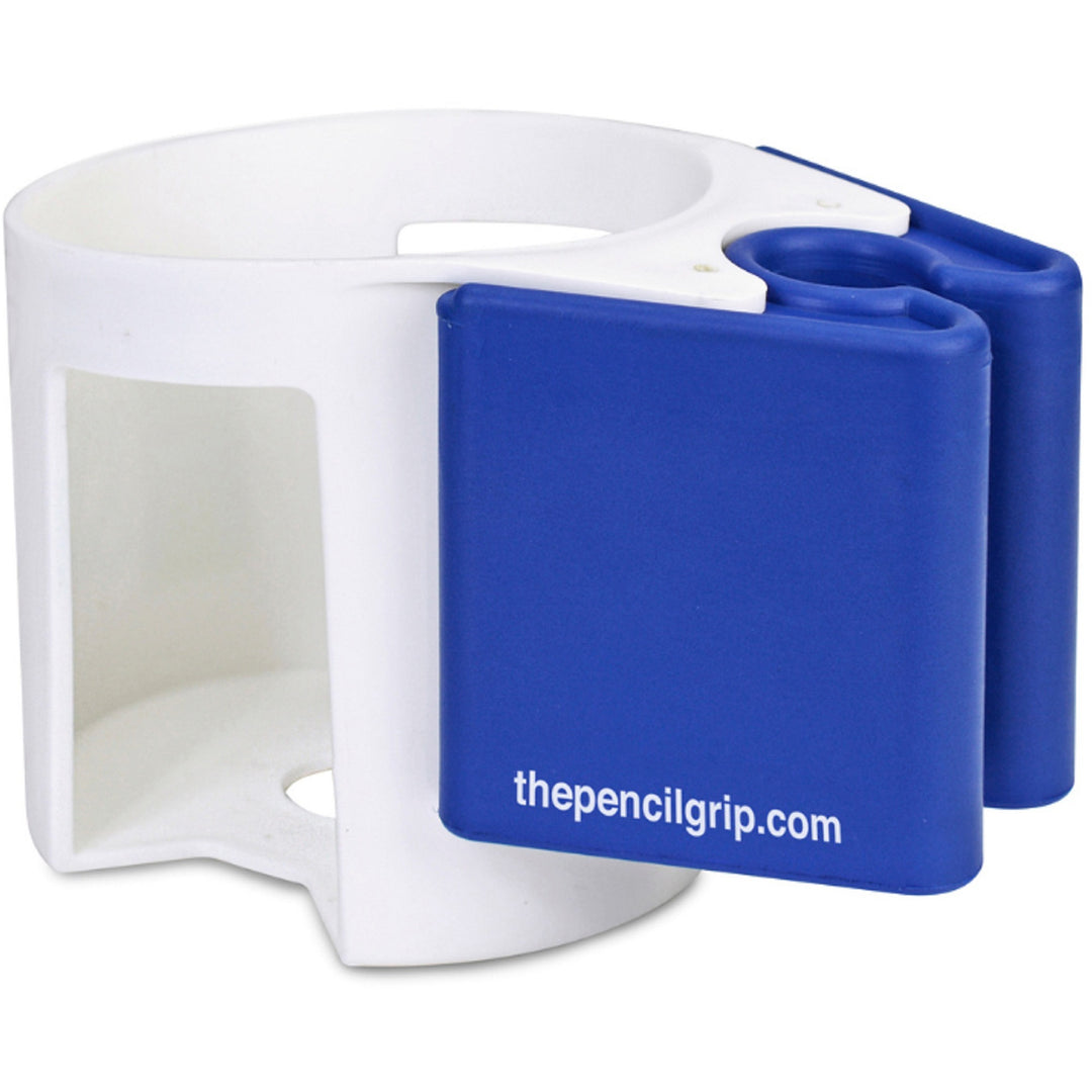 Image of The Pencil Grip 820 Hydro Holder, White, Blue, 1 Each