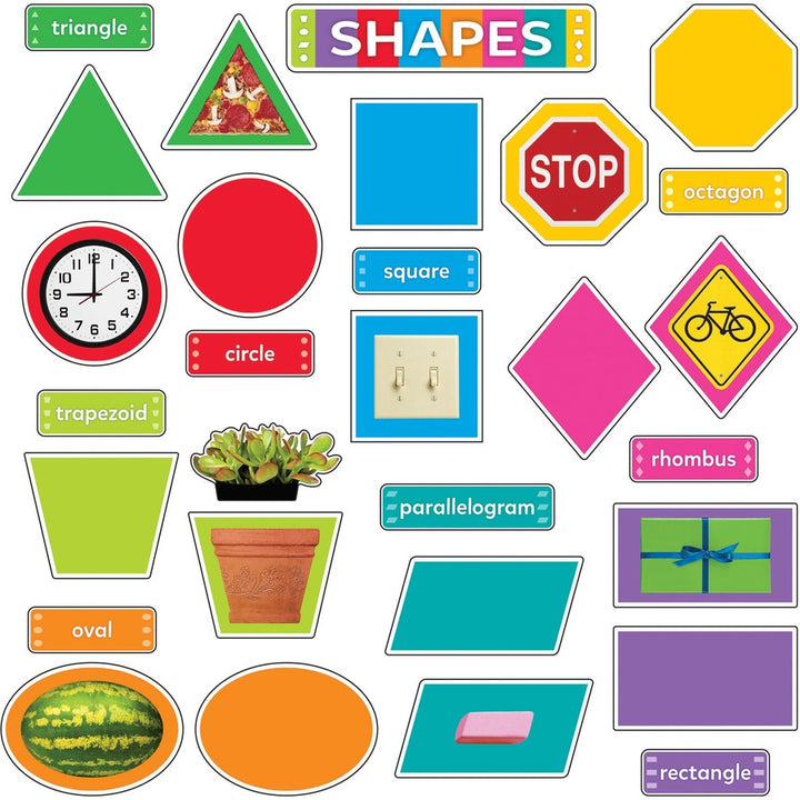 Image of Trend T19004 Shapes All Around Us Learning Set