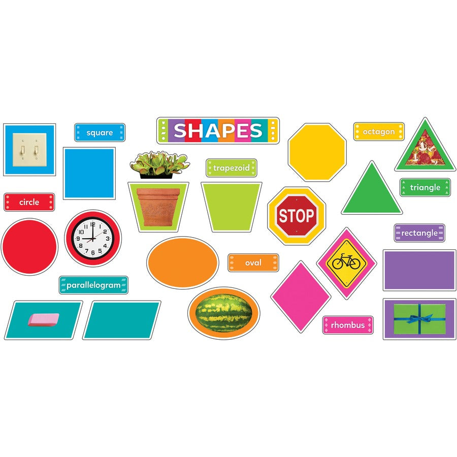 Image of Trend T19004 Shapes All Around Us Learning Set