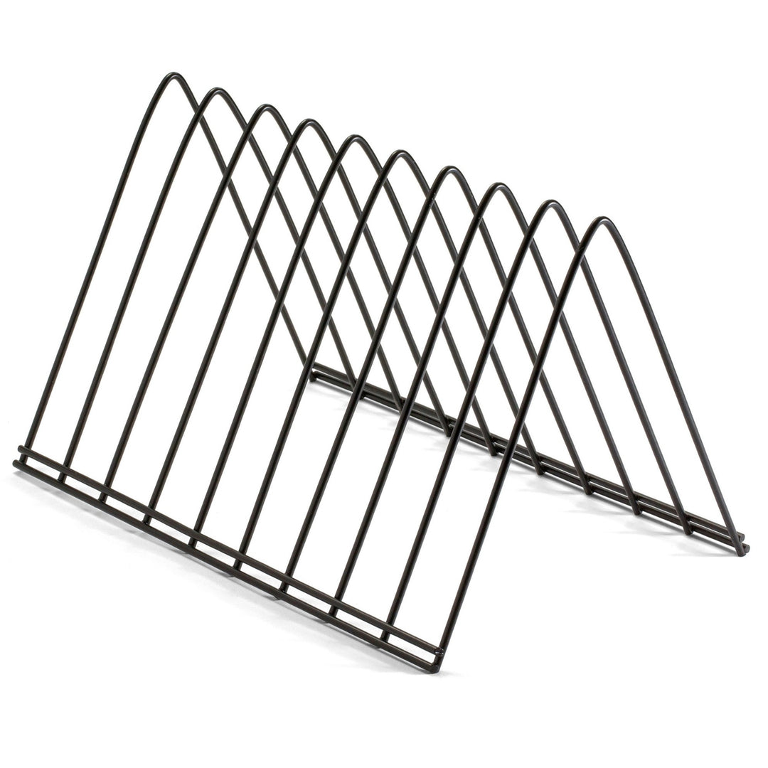 Image of Officemate Desk Sorter,Triangle,Steel Wire,Open Base,7"x11"x7",BK