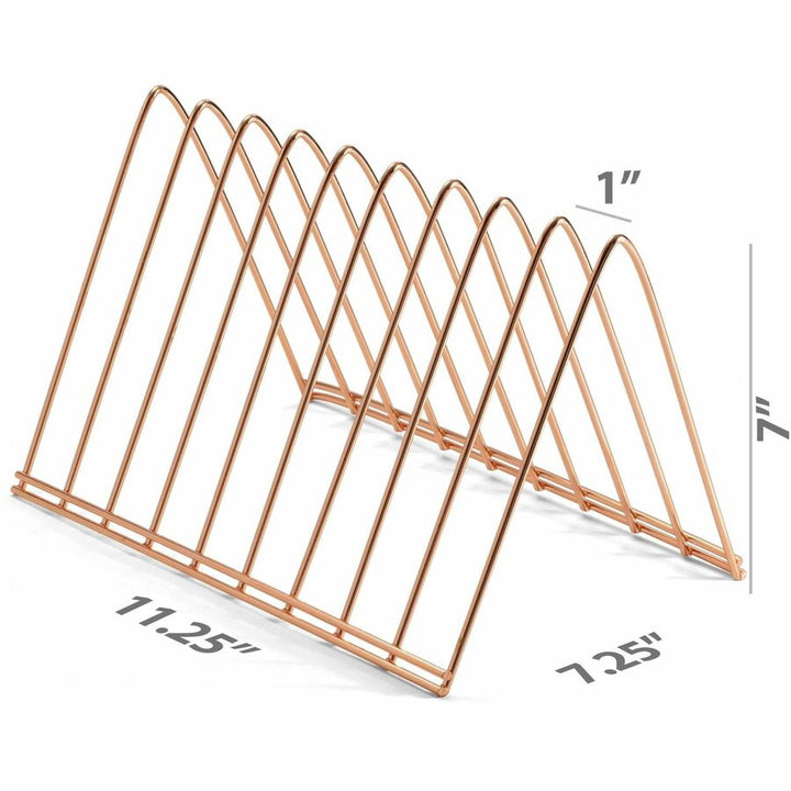 Image of Officemate Desk Sorter,Triangle,Steel Wire,Open Base,7"x11"x7",RE/GD