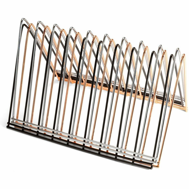 Image of Officemate Desk Sorter,Triangle,Steel Wire,Open Base,7"x11"x7",RE/GD