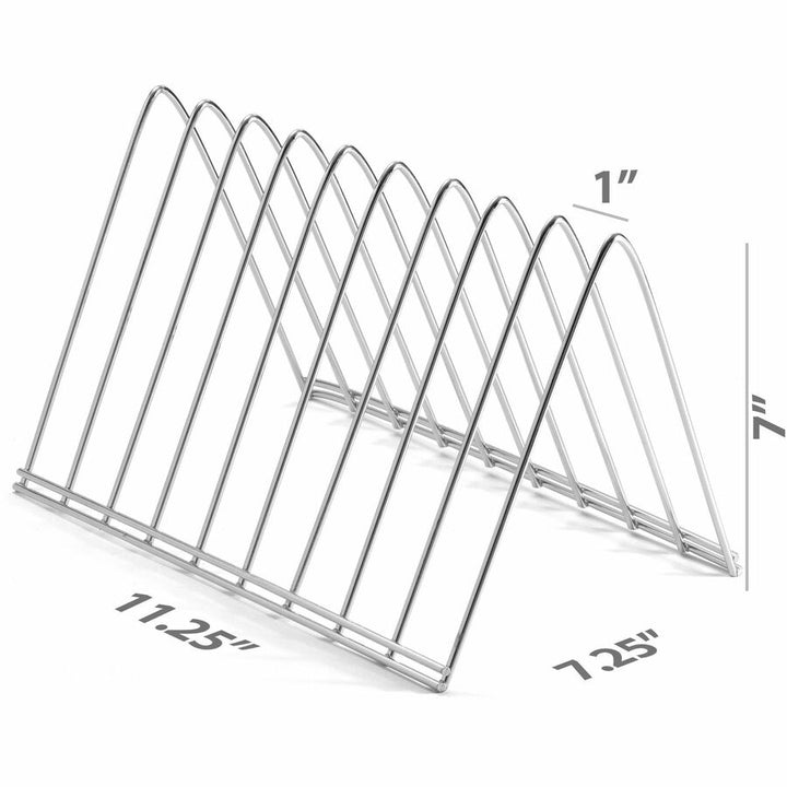 Image of Officemate Desk Sorter,Triangle,Steel Wire,Open Base,7"x11"x7",RE/GD