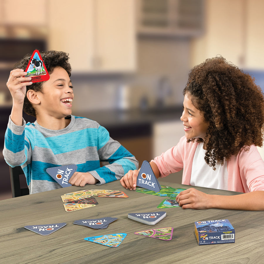 Image of Trend Enterprises Game,Cards,TrainTheme,63 Cards,Multi