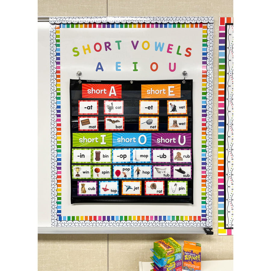 Image of Teacher Created Resources Letters, Magnetic, Uppercase, 2"L, 87Pcs/PK, Multi