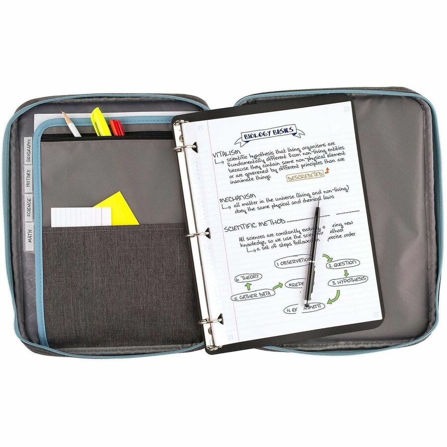 Image of Mead 29092 Five Star Carry-All Zipper Binder