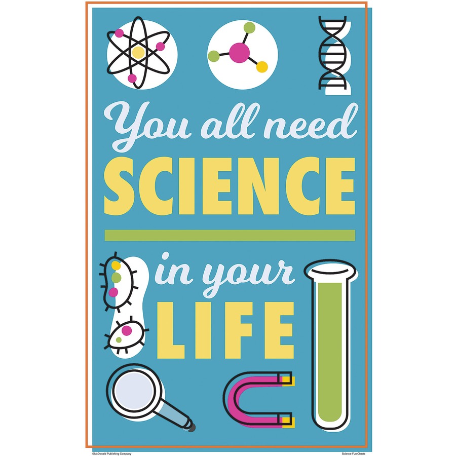 Image of Teacher Created Resources Posters, Science, 11"x17", 8/PK, Multi