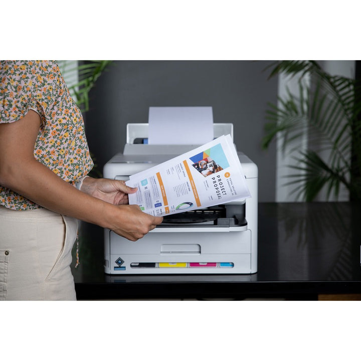Image of Epson WorkForce Pro WF-C5390 Inkjet Printer, Automatic Duplex Print, Ethernet, Wireless LAN, Plain Paper Print, Gigabit Ethernet, USB, 1 Each