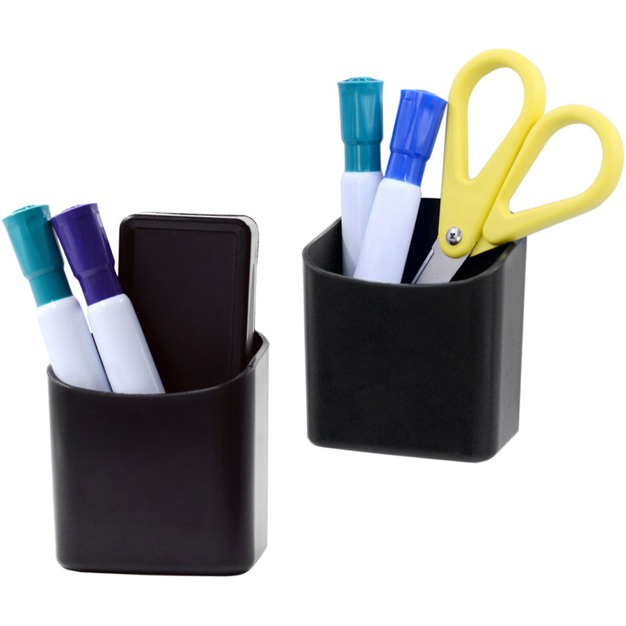 Image of Integra 84255 Magnetic Organizer, 3.50" H x 3" W x 2.40" Depth, Magnetic, Black, 1 Each