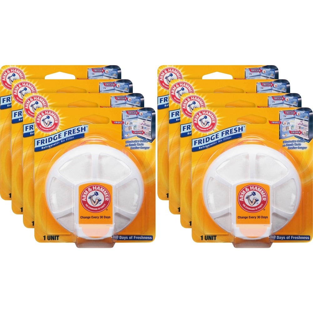 Image of Church & Dwight Co., Inc. Refrigerator Deodorizer, Air Filter, Arm&Hammer, 8/CT, WE