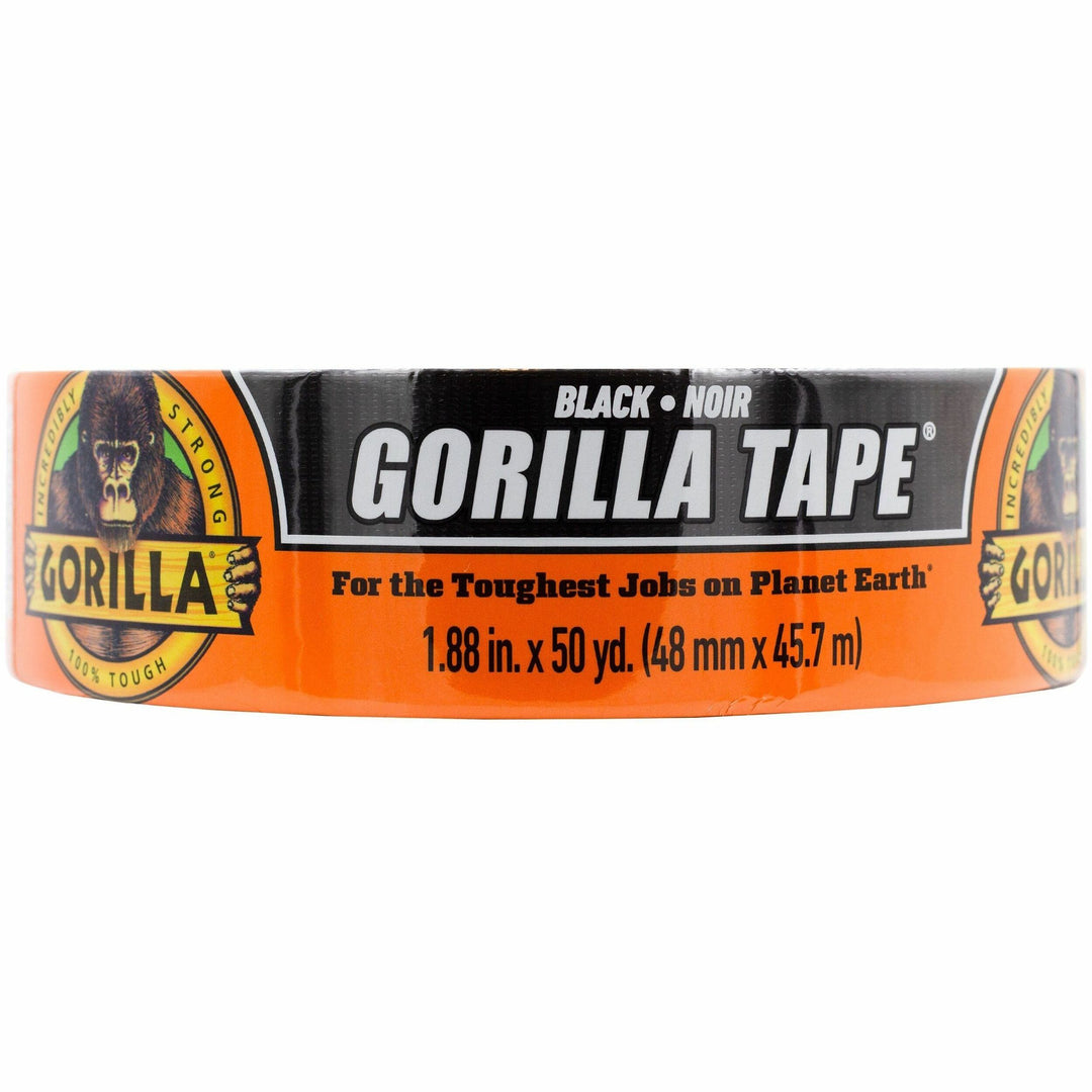 Image of Gorilla® Gorilla Tape, 3" Core, 1.88" x 50 yds, Black