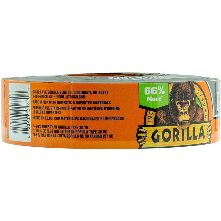Image of Gorilla® Gorilla Tape, 3" Core, 1.88" x 50 yds, Black