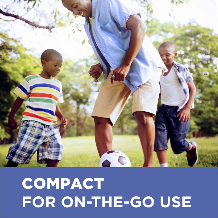 Image of Johnson & Johnson® Red Cross® Red Cross Travel Ready Portable Emergency First Aid Kit, 80 Pieces, Plastic Case