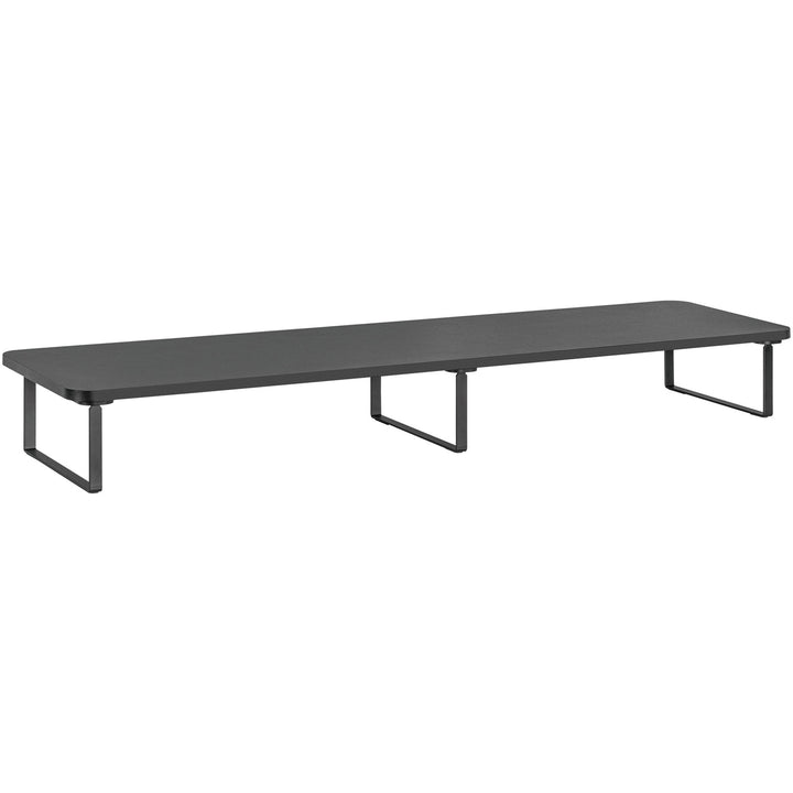 Image of Lorell Monitor Riser,Steel/Particleboard,39.4"x10.2"x4.8",Black