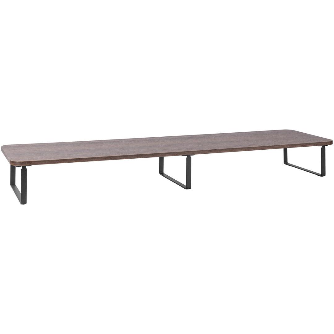 Image of Lorell Monitor Riser,Steel/Particleboard,39.4"x10.2"x4.8",Teak