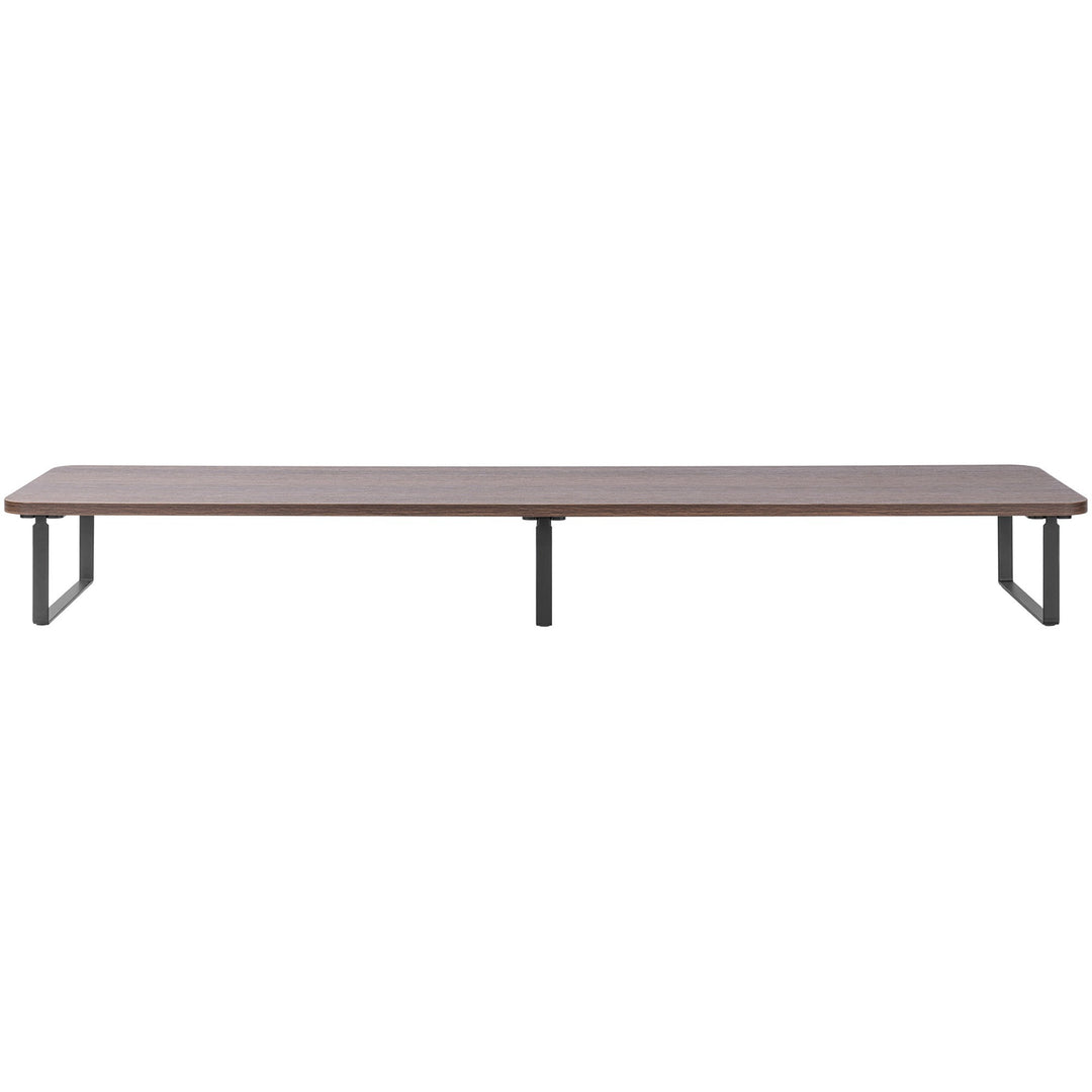 Image of Lorell Monitor Riser,Steel/Particleboard,39.4"x10.2"x4.8",Teak