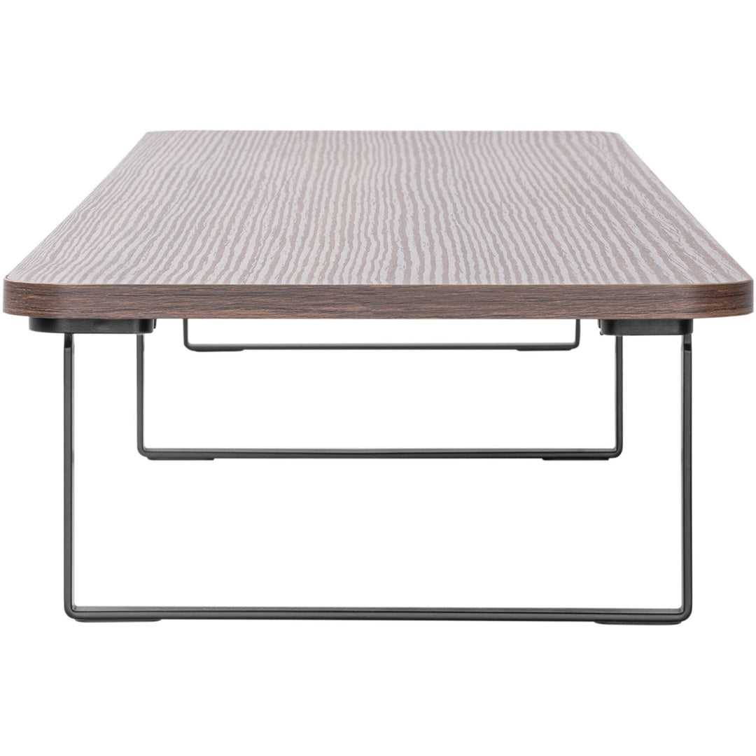 Image of Lorell Monitor Riser,Steel/Particleboard,39.4"x10.2"x4.8",Teak