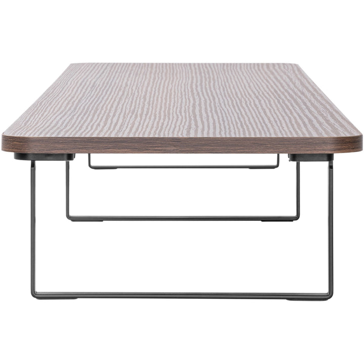 Image of Lorell Monitor Riser,Steel/Particleboard,39.4"x10.2"x4.8",Teak