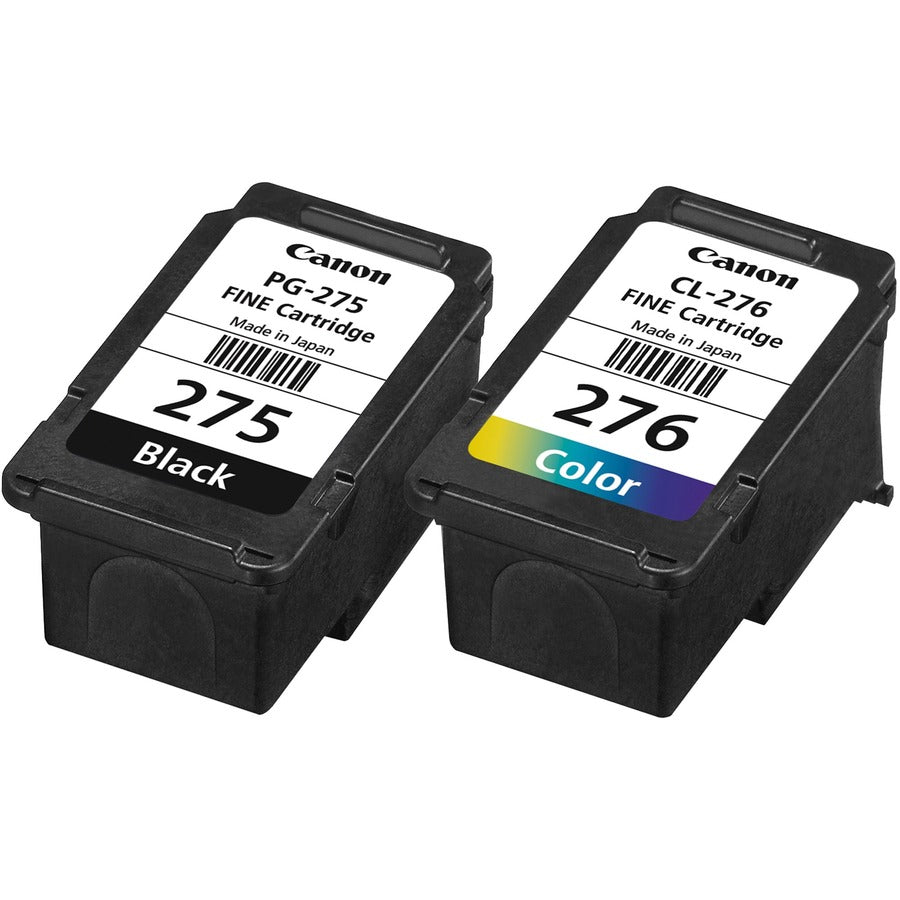 Image of Canon PG275CL276VP PG-275/CL-276 Ink Cartridge, 5.6 mL Black, 6.2 mL Color, 2 / Pack