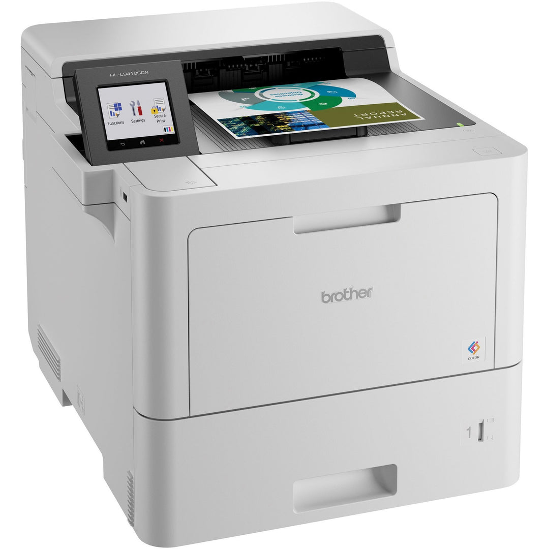 Image of Brother Printer,Color,42ppm,6500BK,17-2/5"x21-3/10"x15-9/10",BE/WE