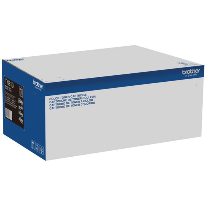 Image of Brother TN810BK Standard Yield Black Toner Cartridge, 9000 Pages, 1 Each