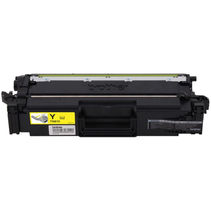 Image of Brother TN810Y Standard Yield Yellow Toner Cartridge, 6500 Pages, 1 Each