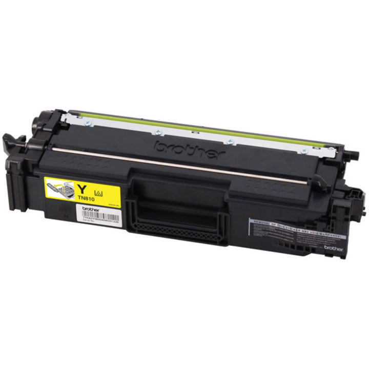 Image of Brother TN810Y Standard Yield Yellow Toner Cartridge, 6500 Pages, 1 Each