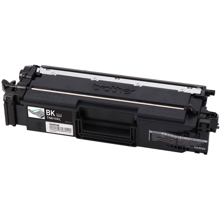 Image of Brother TN810XLBK High-Yield Black Toner Cartridge, 12000 Pages, 1 Each