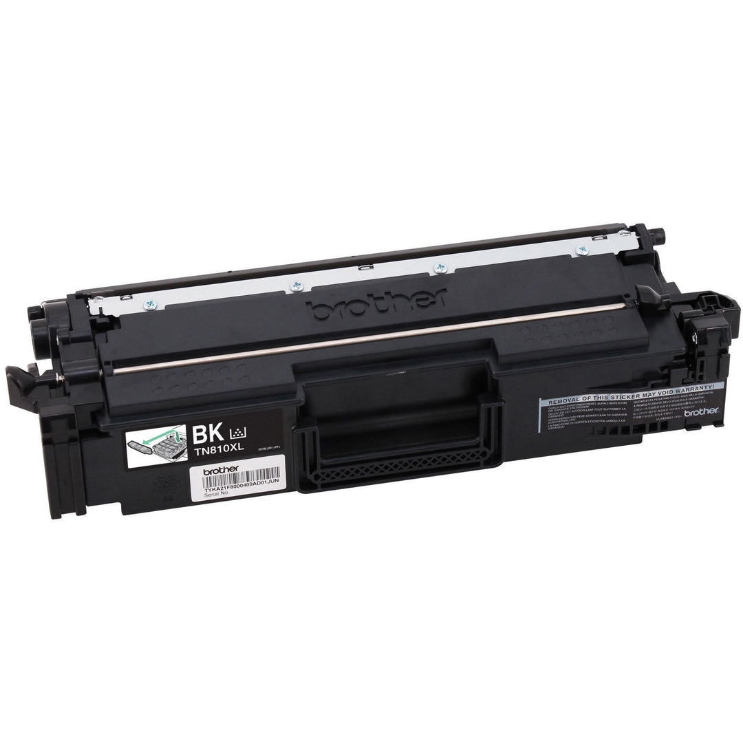 Image of Brother TN810XLBK High-Yield Black Toner Cartridge, 12000 Pages, 1 Each