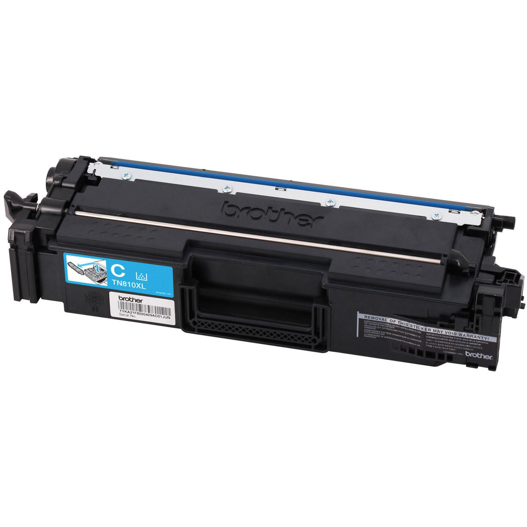 Image of Brother TN810XLC High-Yield Cyan Toner Cartridge, 9000 Pages, 1 Each