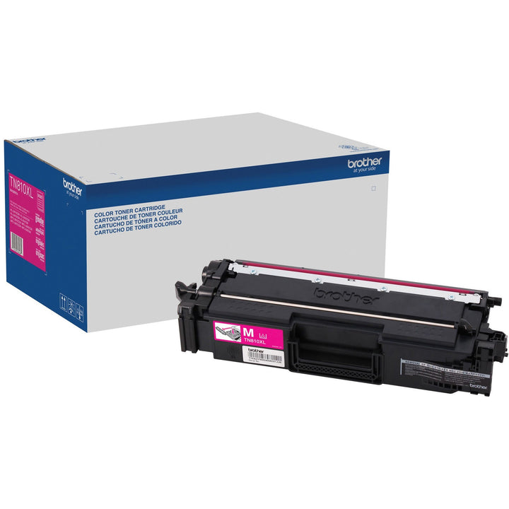 Image of Brother TN810XLM High-Yield Magenta Toner Cartridge, 9000 Pages, 1 Each