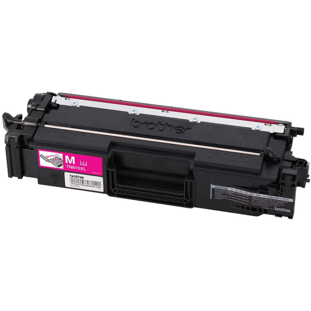 Image of Brother TN810XLM High-Yield Magenta Toner Cartridge, 9000 Pages, 1 Each