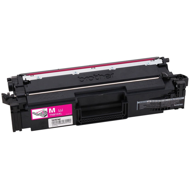 Image of Brother TN810XLM High-Yield Magenta Toner Cartridge, 9000 Pages, 1 Each