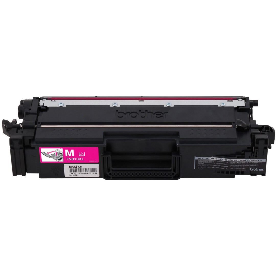 Image of Brother TN810XLM High-Yield Magenta Toner Cartridge, 9000 Pages, 1 Each