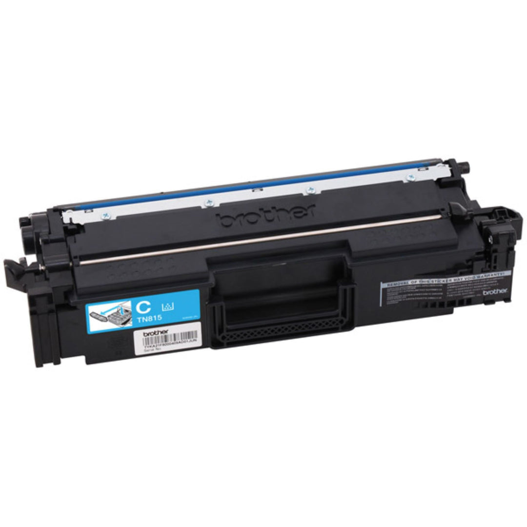 Image of Brother TN815C Super High-Yield Cyan Toner Cartridge, 12000 Pages, 1 Each