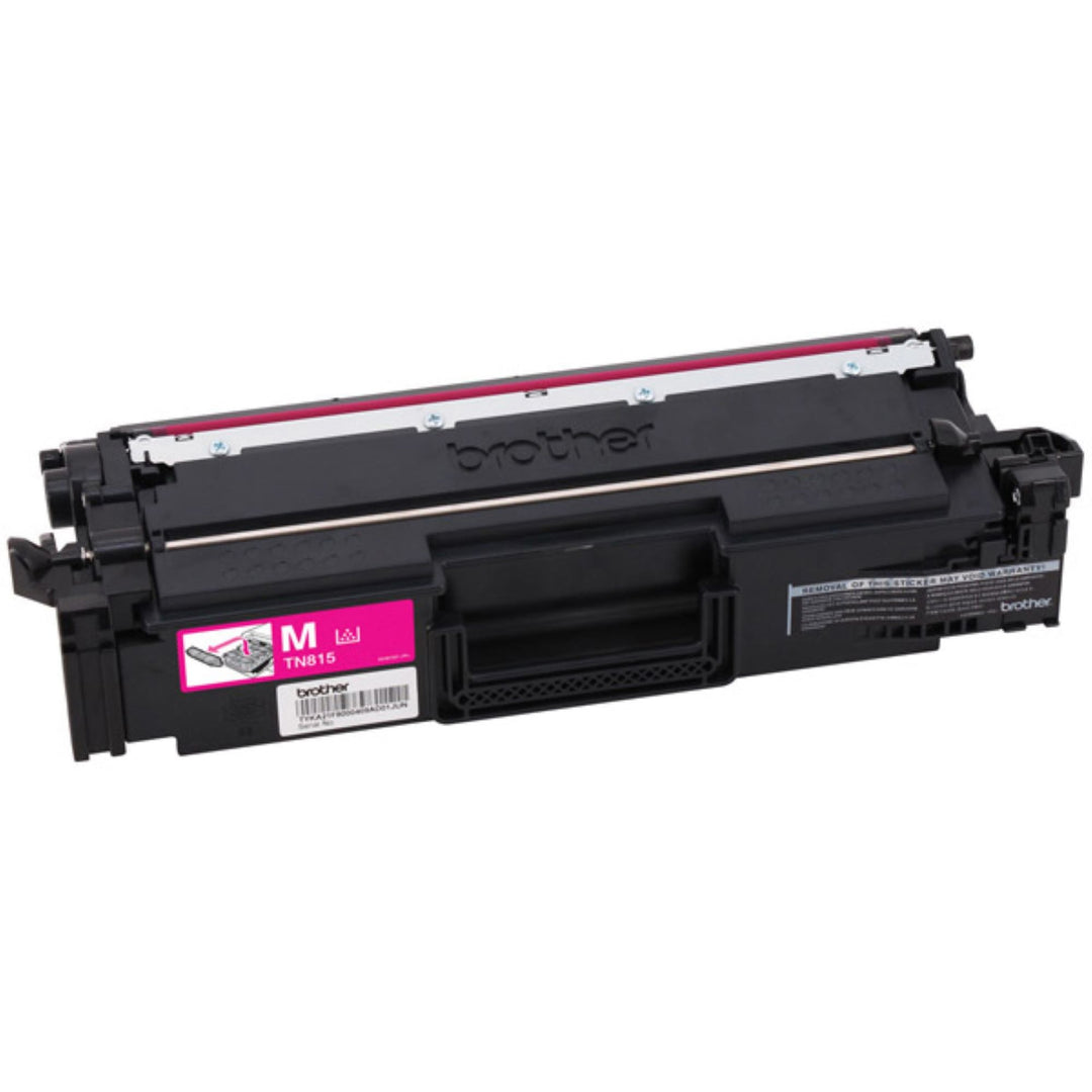 Image of Brother TN815M Super High-Yield Magenta Toner Cartridge, 12000 Pages, 1 Each