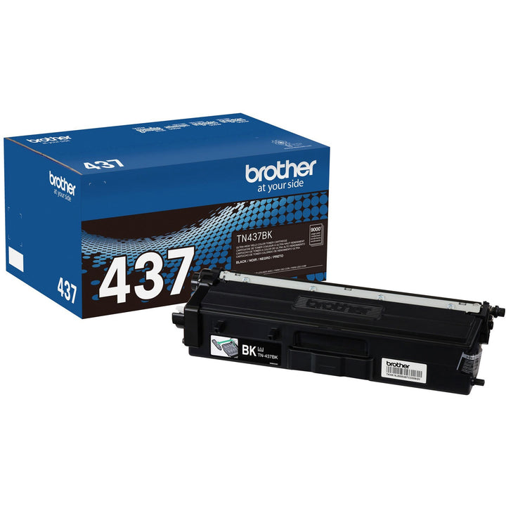 Image of Brother TN437BK Ultra High-Yield Black Toner Cartridge, 9000 Pages, 1 Each