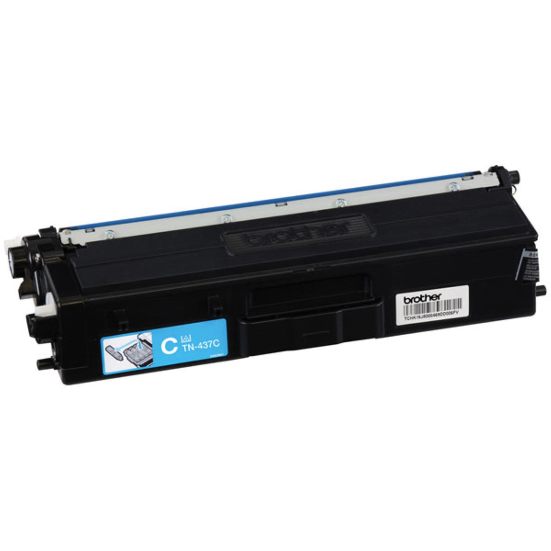 Image of Brother TN437C Ultra High-Yield Cyan Toner Cartridge, 8000 Pages, 1 Each