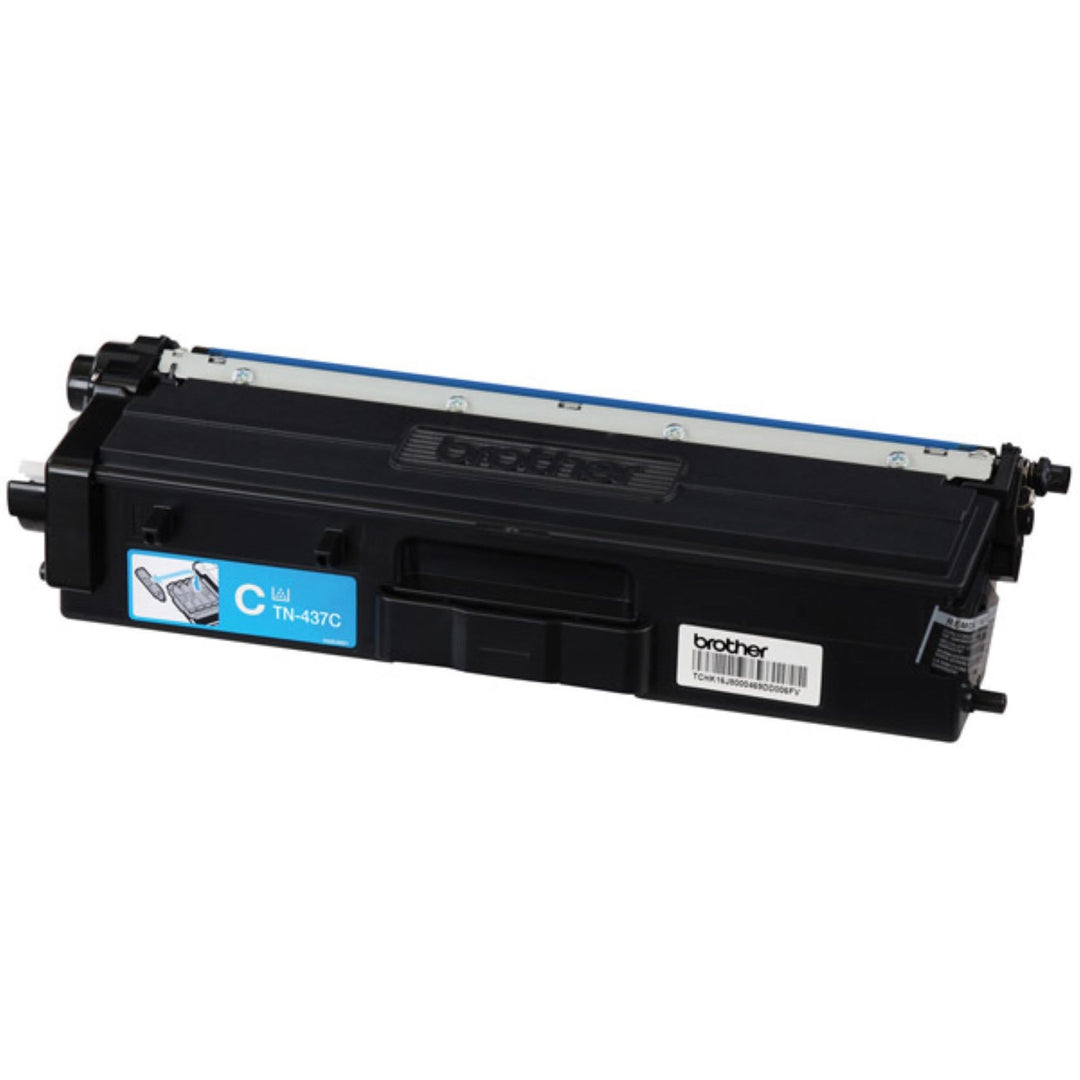 Image of Brother TN437C Ultra High-Yield Cyan Toner Cartridge, 8000 Pages, 1 Each
