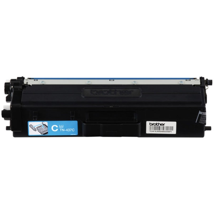 Image of Brother TN437C Ultra High-Yield Cyan Toner Cartridge, 8000 Pages, 1 Each