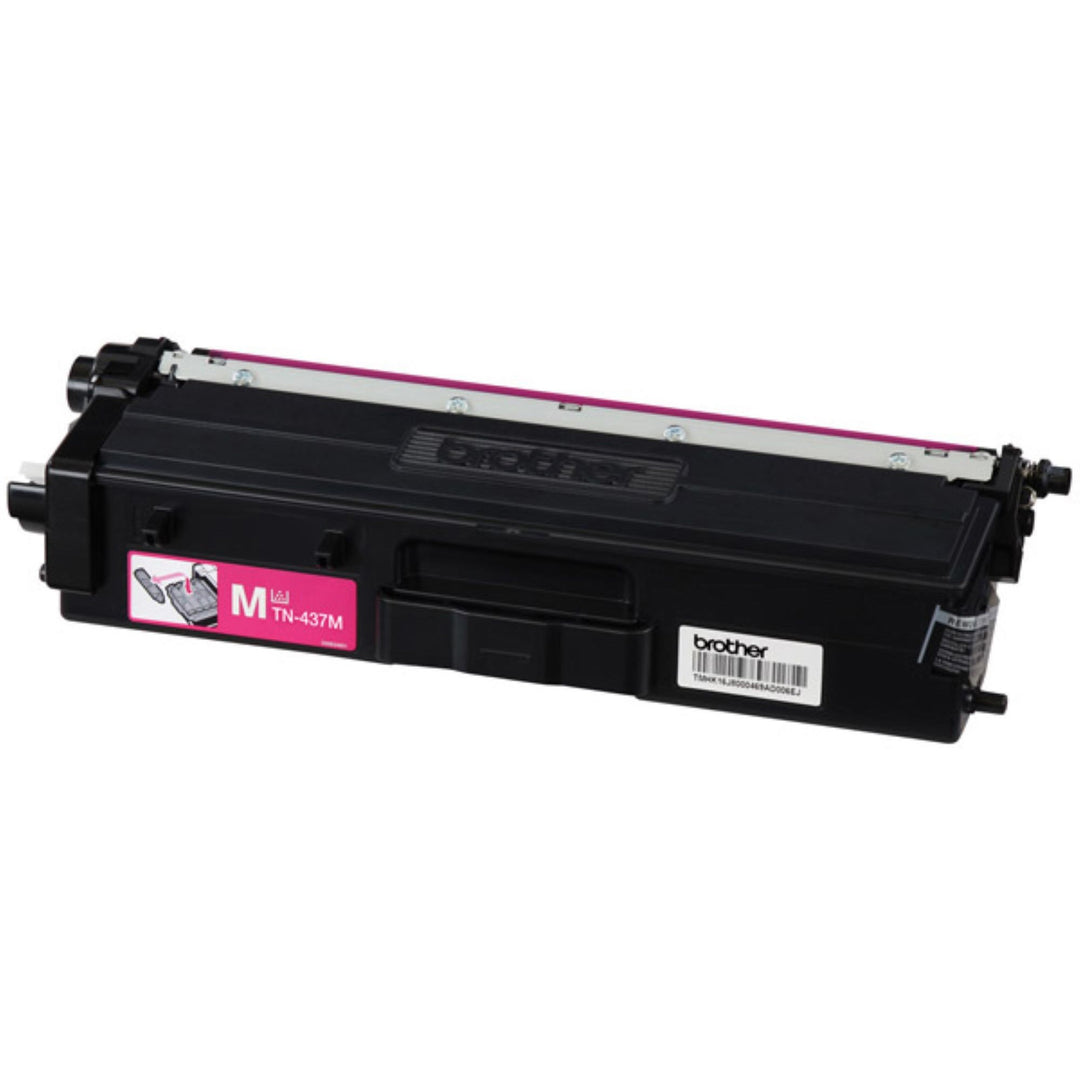 Image of Brother TN437M Ultra High-Yield Magenta Toner Cartridge, 8000 Pages, 1 Each