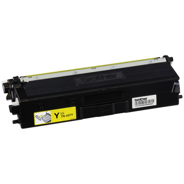 Image of Brother TN437Y Ultra High-Yield Yellow Toner Cartridge, 8000 Pages, 1 Each