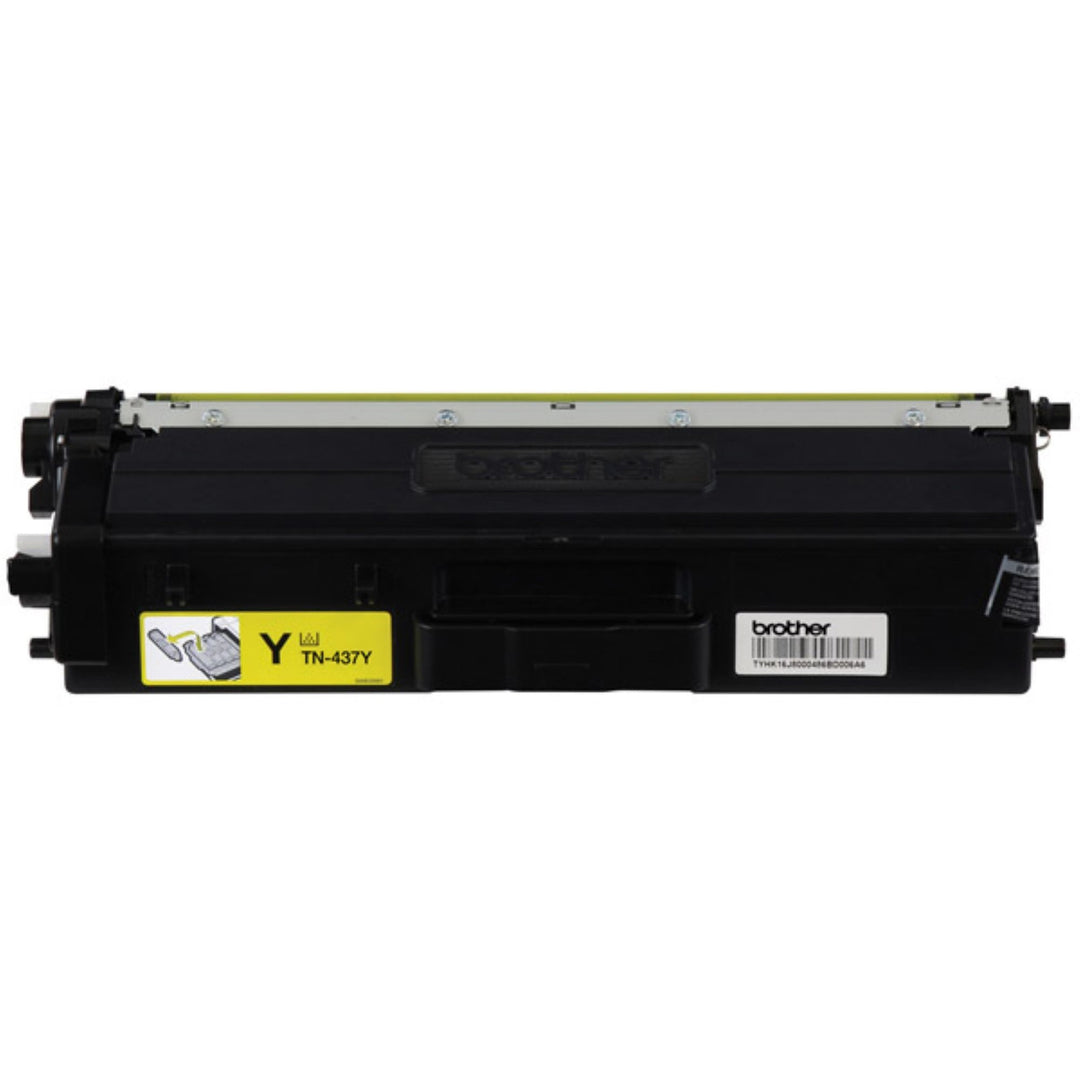 Image of Brother TN437Y Ultra High-Yield Yellow Toner Cartridge, 8000 Pages, 1 Each