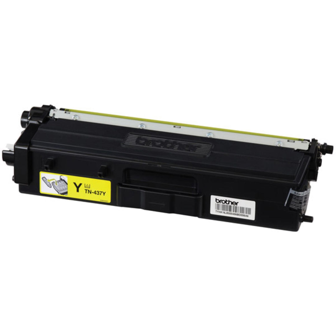 Image of Brother TN437Y Ultra High-Yield Yellow Toner Cartridge, 8000 Pages, 1 Each