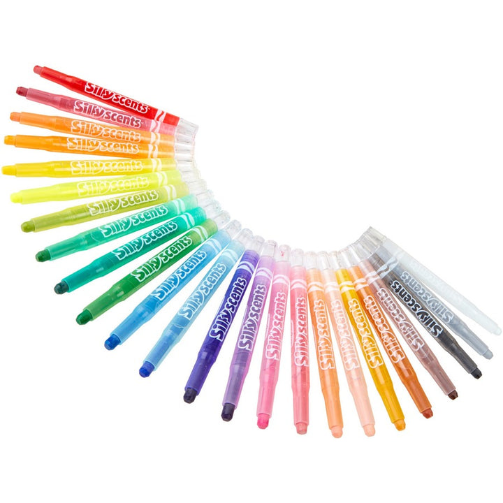 Image of Crayola® Crayons,24 Smash Ups Silly Scents,Mini Twistable,24/PK,AST