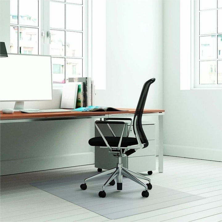 Image of Floortex® Chairmat,f/Hard Floors, APET,Rectangle,48"x60",Clear