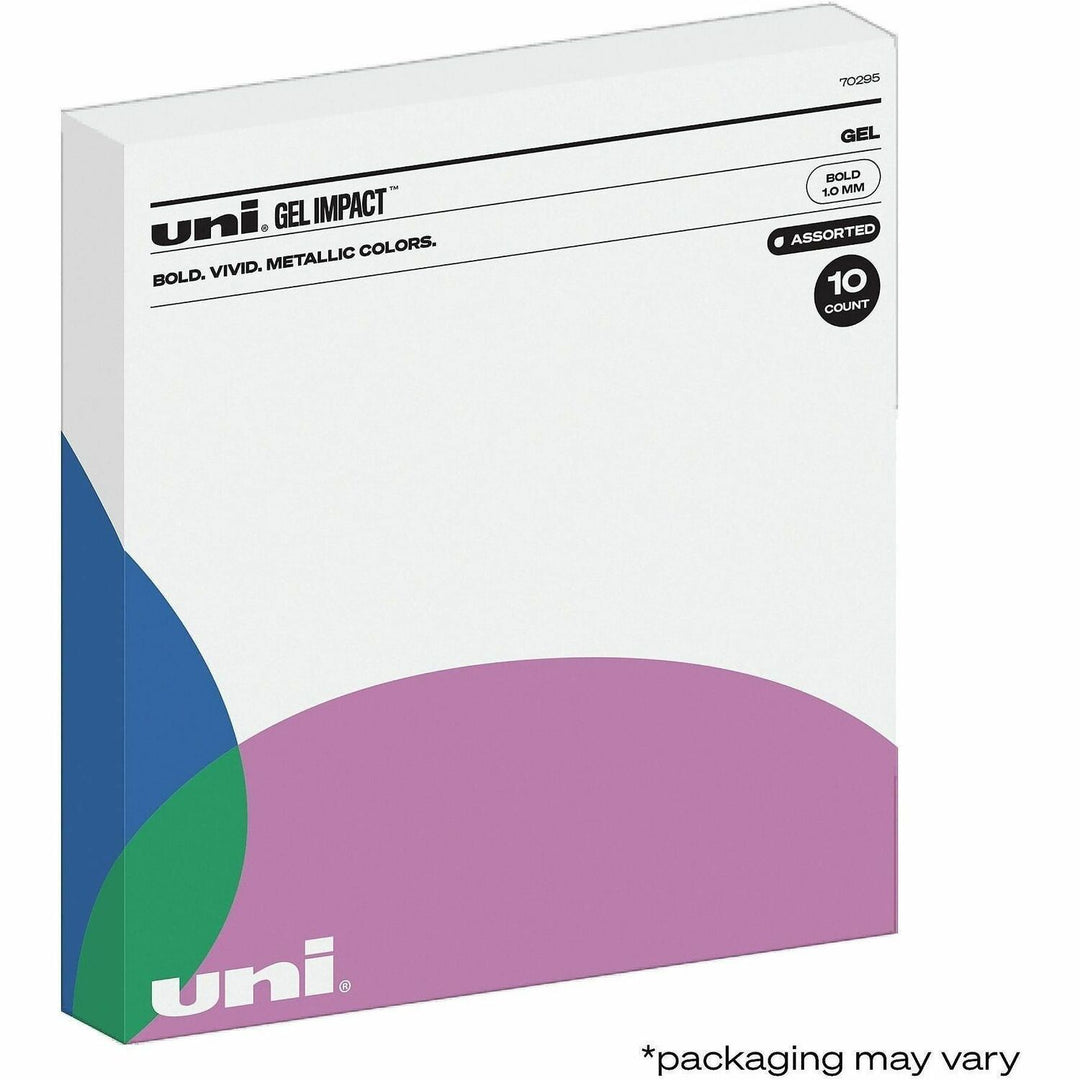 Image of uniball® Pen, Signo Gel, 1.0mm, Metallic, 10/PK, AST