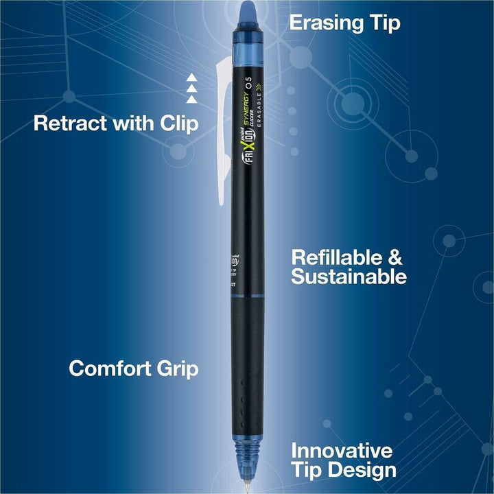 Image of FriXion 17366 Synergy Clicker Erasable Gel Pen