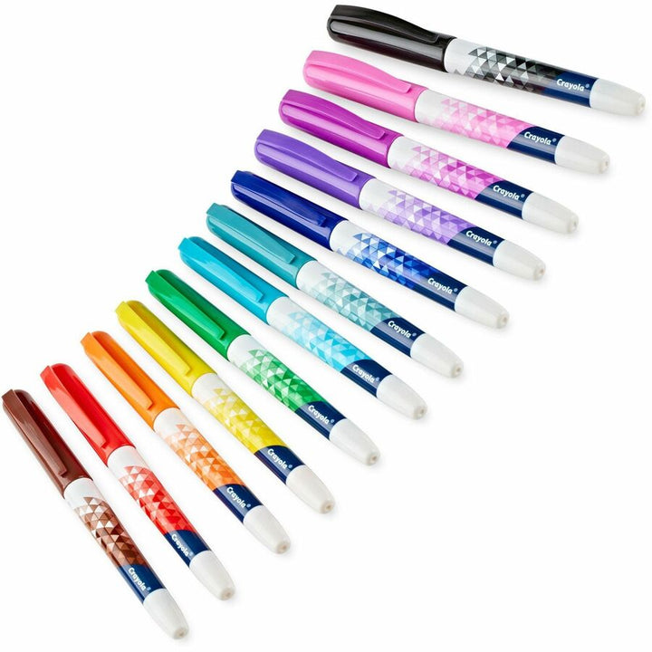 Image of Crayola® Marker,Doodle,Fine,Aged Up,12 Colors,12/PK,AST